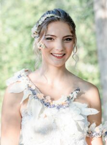 maquillage mariage beauty chris champetre pour la ronde aux fleurs